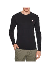 GUESS 1 USCITA Guess Maglia Cn Ls Core Tee Uomo - Nero Nero